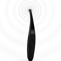 Черный точечный вибромассажер Senzi Vibrator - 14,7 см., цвет черный - EDC Wholesale