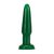 Анальная пробка Mini Slim Butt Plug, цвет зеленый - Seven Creations