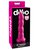 Фаллоимитатор Dillio 6" Twister на присоске, цвет розовый - Pipedream