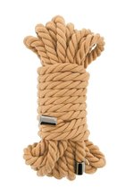 Хлопковая веревка PREMIUM BONDAGE ROPE COTTON - 5 м., цвет телесный - Blush Novelties