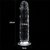 Прозрачный фаллоимитатор на присоске Flawless Clear Dildo - 18 см., цвет прозрачный - LoveToy