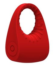Красное эрекционное кольцо SPHINX, цвет красный - Dream toys