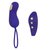 Фиолетовый вибротренажёр Кегеля с электростимуляцией Intimate E-Stimulator Remote Teaser, цвет фиолетовый - California Exotic Novelties