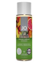 Лубрикант на водной основе с ароматом тропических фруктов JO Flavored Tropical Passion - 60 мл. - System JO