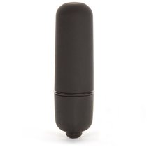 Черная вибропуля X-Basic Bullet Mini 10 speeds - 5,9 см., цвет черный - LoveToy