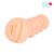 Телесный мастурбатор-вагина с комплектом эрекционных колец, цвет телесный - Bior toys