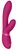 Розовый вибромассажер Kyra - 21,3 см., цвет розовый - Shots Media