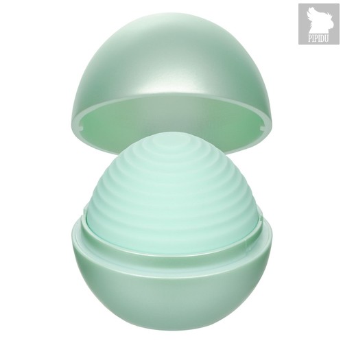 Зеленый вибромассажер Opal Ripple Massager, цвет зеленый - California Exotic Novelties