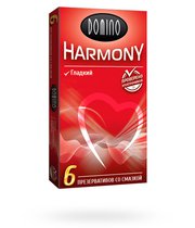 Гладкие презервативы Domino Harmony - 6 шт. - LUXLITE
