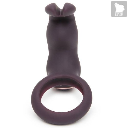 Фиолетовое эрекционное виброкольцо Lost in Each Other Rechargeable Rabbit Love Ring, цвет фиолетовый - Lovehoney