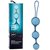 Вагинальные шарики Key by Jopen - Stella III - Blue, на сцепке в оболочке, цвет голубой - Jopen