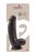 Коричневый фаллоимитатор DUAL DENSITY DILDO на присоске - 17 см., цвет коричневый - Dream toys