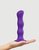 Фиолетовая насадка Strap-On-Me Dildo Geisha Balls size XL, цвет фиолетовый - Strap-on-me