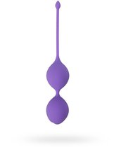 Фиолетовые вагинальные шарики SEE YOU IN BLOOM DUO BALLS 29MM, цвет фиолетовый - Dream toys