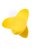 Пульсатор в форме банана B-nana - 19 см., цвет белый/желтый - Jos