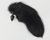 Черная анальная пробка с хвостом из черного песца, цвет черный - Sitabella