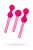 Набор вагинальных шариков различной формы и размера, цвет розовый - Toyfa