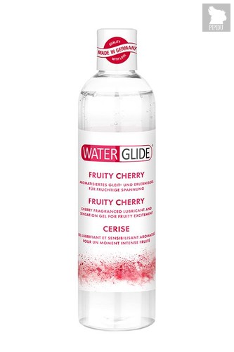 Лубрикант на водной основе с ароматом вишни FRUITY CHERRY - 300 мл. - Waterglide