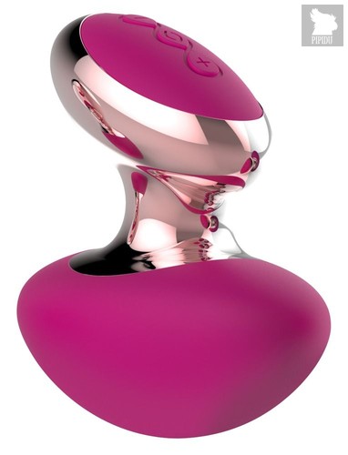 Ярко-розовый вибромассажер Couples Choice Massager, цвет розовый - ORION