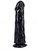 Черный фаллоимитатор-реалистик на присоске №27 - 19,5 см., цвет черный - МиФ