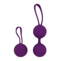 Фиолетовый набор для тренировки вагинальных мышц Kegel Balls, цвет фиолетовый - RestArt