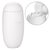 Белая вибропуля с чехлом для УФ-очистки My Pod - 9 см., цвет белый - California Exotic Novelties