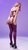Сексуальный костюм из винила Grape Jam, цвет сливовый, S - NG designer