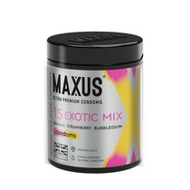 Цветные ароматизированные презервативы MAXUS Exotic Mix - 15 шт. - maxus