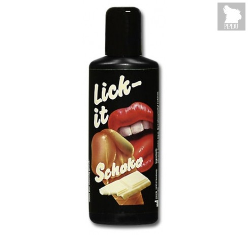 Смазка-массаж 3в1 Lick It со вкусом белого шоколада, 100 мл - ORION