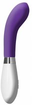 Фиолетовый вибратор для точки G или простаты Apollo - 20 см., цвет фиолетовый - Shots Media