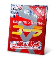 Ароматизированный презерватив Sagami Xtreme COLA - 1 шт. - Sagami