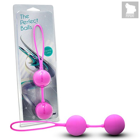 Вагинальные шарики The Perfect Balls, цвет фиолетовый - Seven Creations