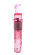 Розовая виброракета VIBE ALIVE DOLPHIN MINI MASSAGER, цвет розовый - Nanma (NMC)