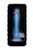 Прозрачно-синий фаллоимитатор, светящийся в темноте, Matt Glow - 18 см., цвет синий - Toyfa