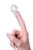Прозрачная рельефная насадка на палец Hicks - 8,5 см., цвет прозрачный - Toyfa