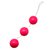 Вагинальные шарики Erotion Trio, цвет розовый - Eroticon