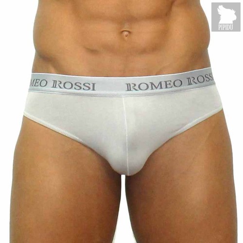 Трусы мужские брифы серые, цвет серый - Romeo Rossi