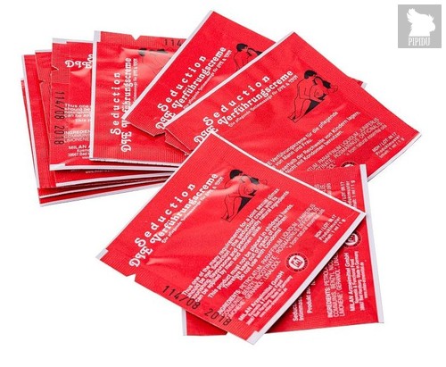 Набор из 10 пробников возбуждающего интимного крема для мужчин и женщин Seduction - milan arzneimittel gmbh