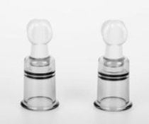 Вакуумные помпы Nipple Pump для стимуляции сосков, цвет прозрачный - Erozon