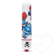 Вибропуля tokidoki Single Speed Mini Bullet Vibrator circuits White, цвет белый - Lovehoney