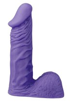 Cтимулятор-фаллос Xskin 6 pvc dong, цвет фиолетовый - Dream toys