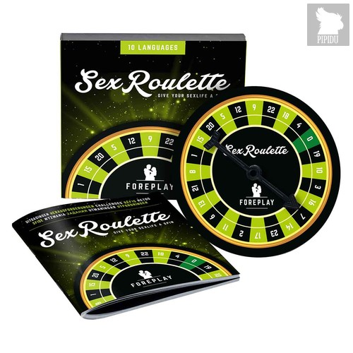 Настольная игра-рулетка Sex Roulette Foreplay, цвет разноцветный - Tease&please