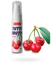 Гель-смазка Tutti-frutti с вишнёвым вкусом, 30 г