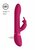 Розовый вибромассажер-кролик Amoris - 23 см., цвет розовый - Shots Media
