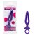 Фиолетовая силиконовая пробка с прорезью Silicone Groove Probe - 10,25 см., цвет фиолетовый - California Exotic Novelties