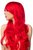 Красный парик "Сэнго", цвет красный - МиФ