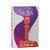 Оранжевый вибромассажер Stella Liquid Silicone Mini Massager - 14,5 см., цвет оранжевый - California Exotic Novelties