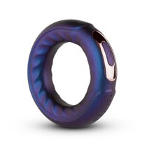 Фиолетовое эрекционное виброкольцо Saturn Vibrating Cock/Ball Ring, цвет фиолетовый - edc collections
