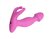Розовый стимулятор простаты с усиками - 15 см, цвет розовый - 4sexdreaM