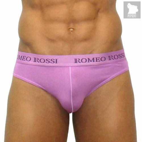 Трусы мужские брифы сиреневые, цвет фиолетовый - Romeo Rossi